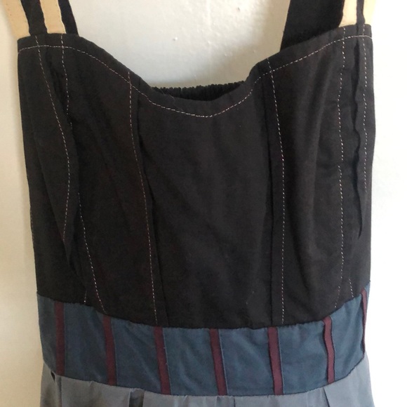 Cute Colorblock Dress - Picture 3 of 6